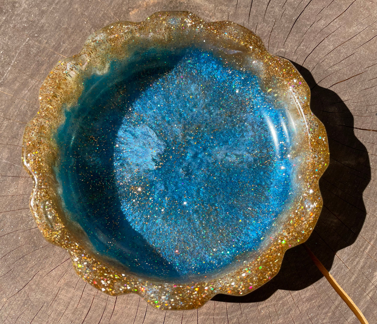 Blue & Gold Dish