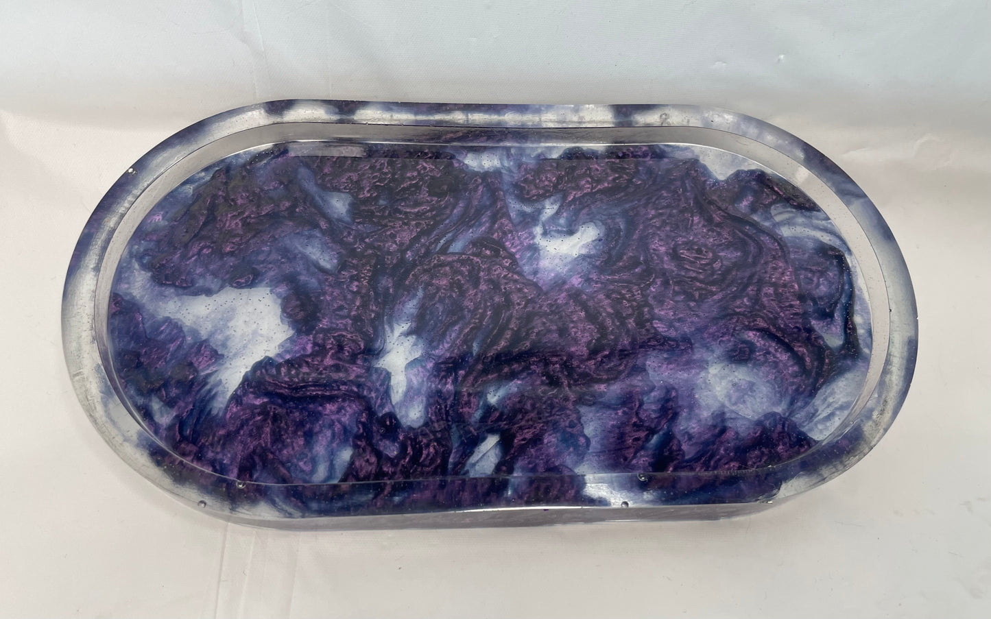 Purple tray