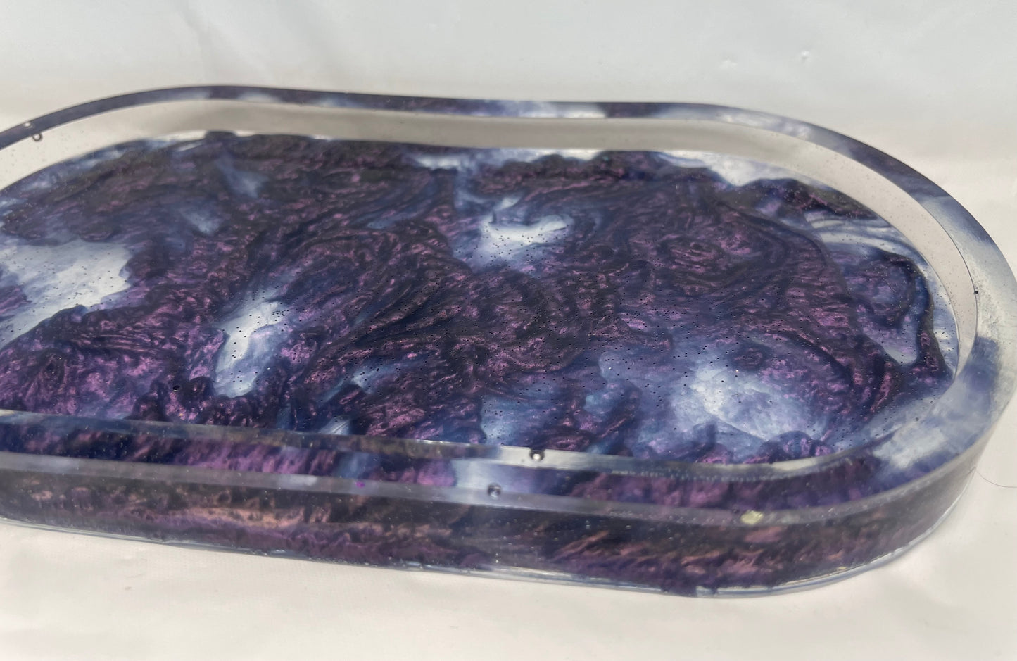 Purple tray