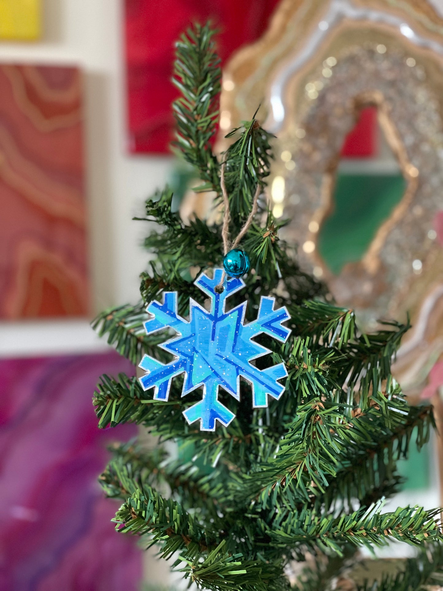 Christmas Snowflake Ornament #4