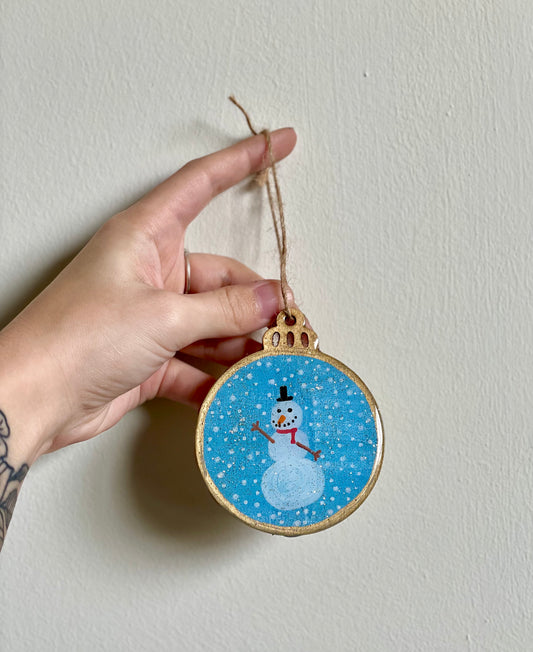 Snowman Ornament #6